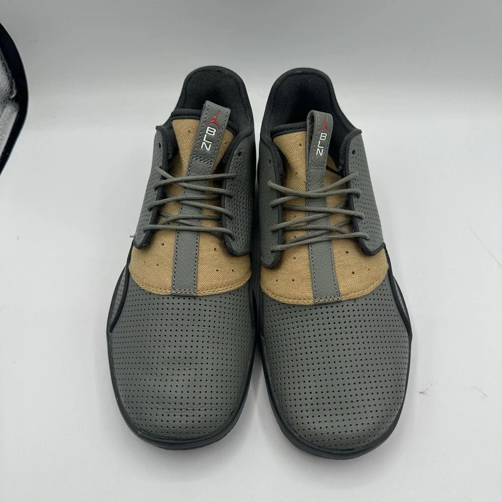 Jordan Eclipse Leather City Pack Berlin Shoes Mens 8‎ Tumbled Grey/Gold Sneakers